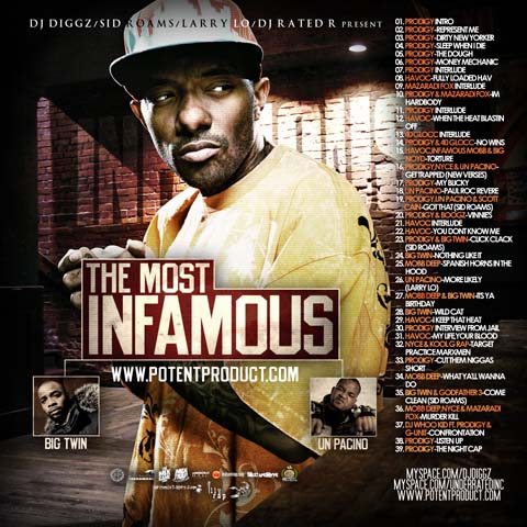 DJ Diggz & DJ Rated R - The Most Infamous - 2008