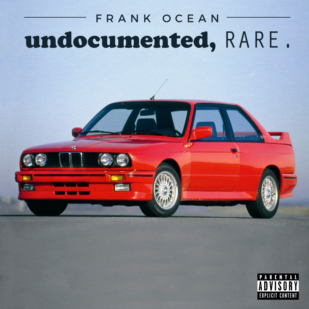 Frank Ocean - undocumented, RARE. - 2017